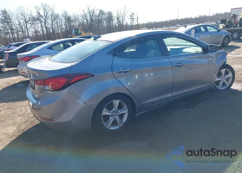 2016 Hyundai Elantra Value Edition z USA, uszkodzony, nr VIN KMHDH4AE3GU545118
